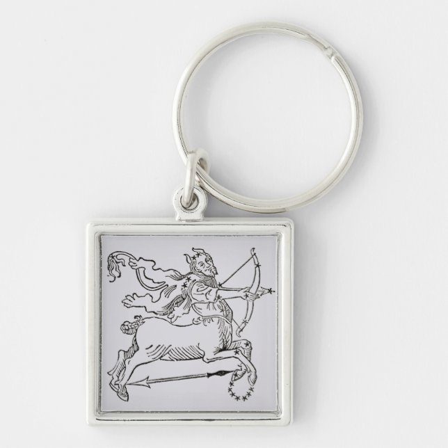Sagittarius (the Centaur) an illustration from the Key Ring (Front)