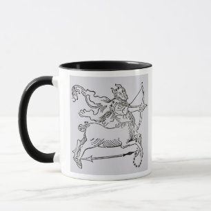 Sagittarius (the Centaur) an illustration from the Mug