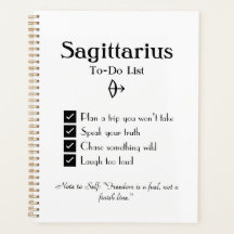 Sagittarius – To-Do List