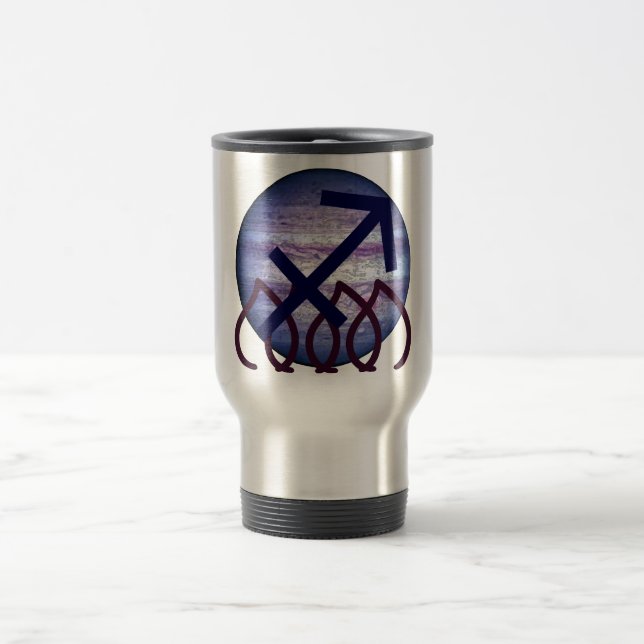 Sagittarius Travel Mug (Center)