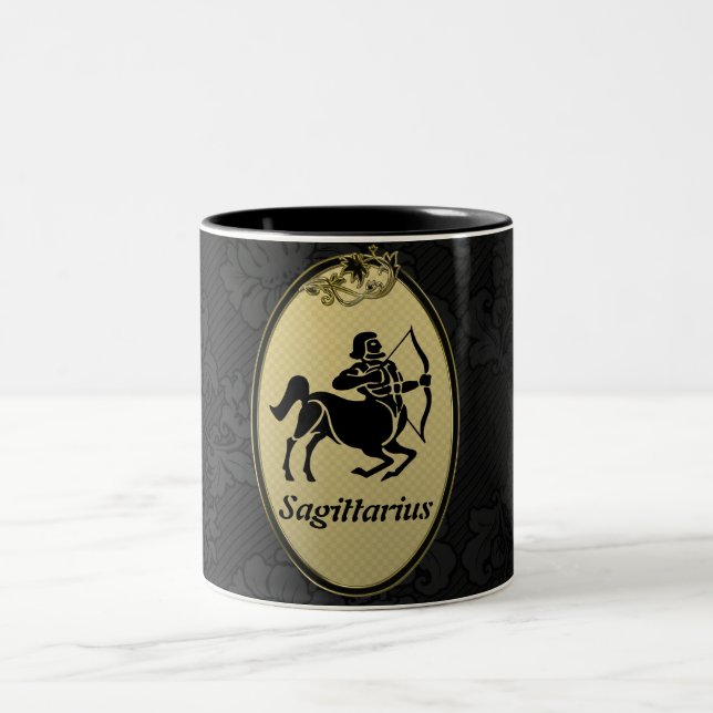 Sagittarius Two-Tone Coffee Mug (Center)