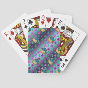 Sagittarius & Water Dog Playing Cards