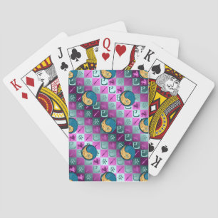 Sagittarius & Water Snake Playing Cards