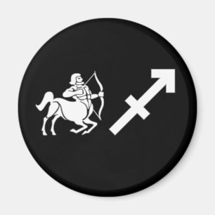 Sagittarius with Symbol Magnet