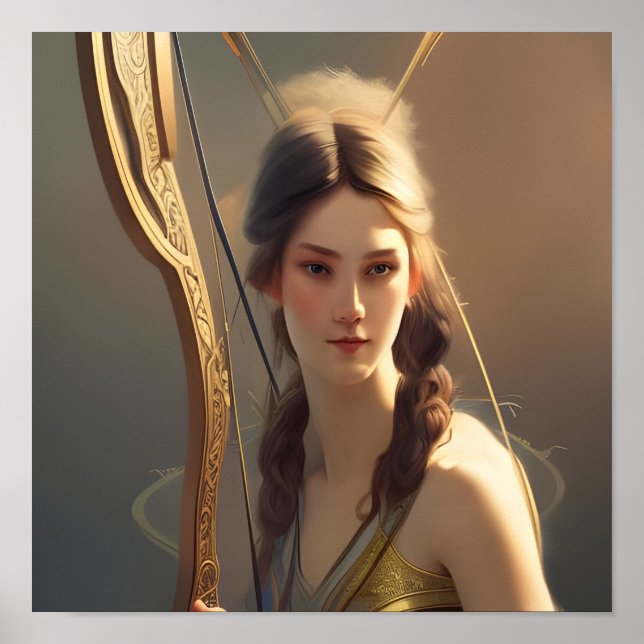 Sagittarius Woman Poster (Front)