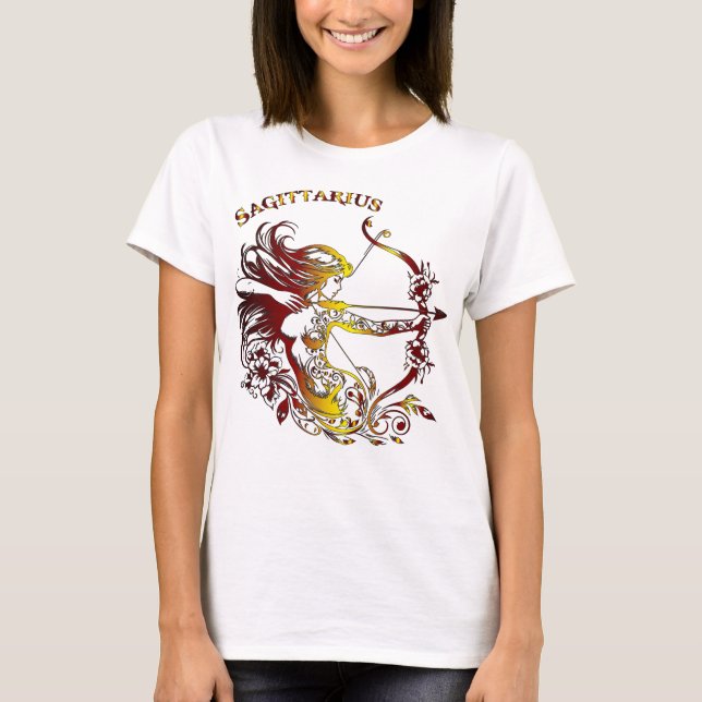 Sagittarius Women Shirt (Front)