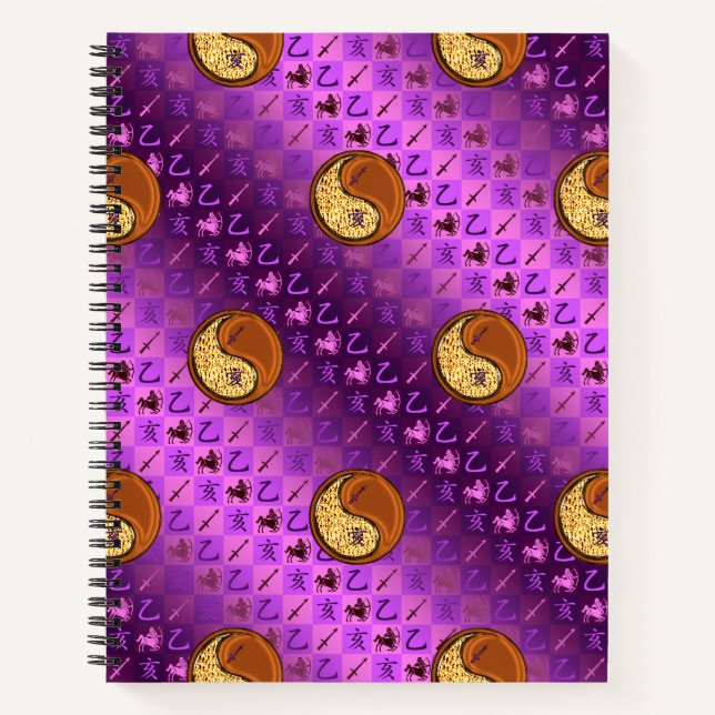 Sagittarius & Wood Boar Notebook (Front)