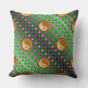 Sagittarius & Wood Goat Cushion