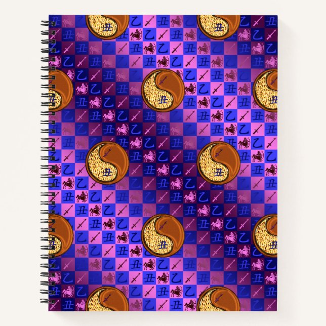 Sagittarius & Wood Ox Notebook (Front)