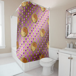 Sagittarius & Wood Rat Shower Curtain