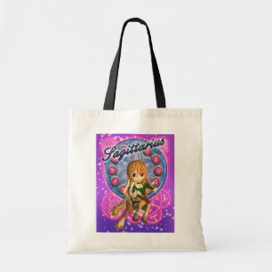 Sagittarius Zodiac Bag With Cute Female Centaur