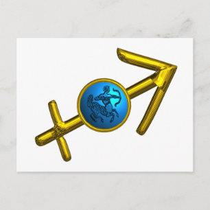 SAGITTARIUS ZODIAC BIRTHDAY  Astrology Postcard