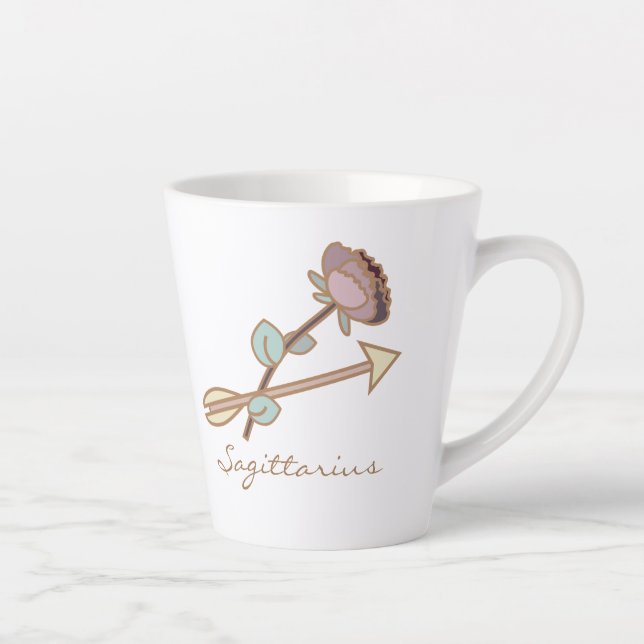 Sagittarius Zodiac Boho Coffee Mug (Right)