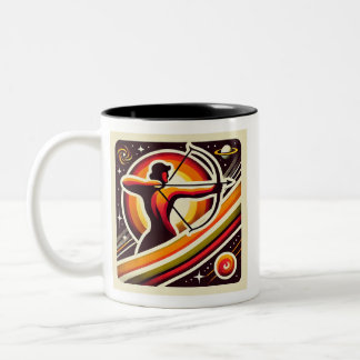 Sagittarius Zodiac Coffee Mug Male Design
