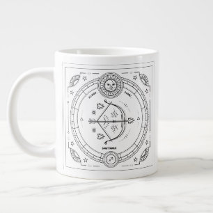 Sagittarius Zodiac Custom Birthday Mug