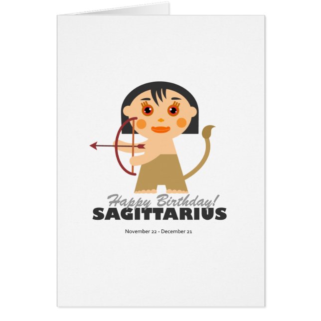 Sagittarius Zodiac for kids (Front)