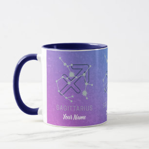 Sagittarius Zodiac Horoscope Star Constellation Mug