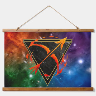 Sagittarius Zodiac Nebula Gift Astro Hanging Tapestry