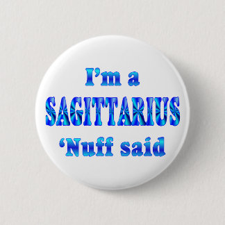 Sagittarius Zodiac Sign 6 Cm Round Badge
