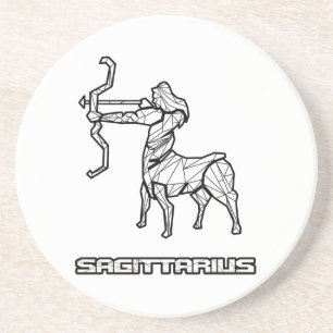 Sagittarius Zodiac Sign Coaster