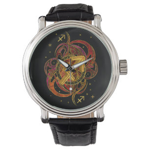 Sagittarius Zodiac Sign Fire element Watch