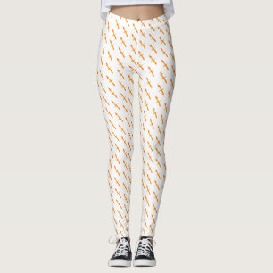 Sagittarius Zodiac  Sign  Golden Symbol Leggings