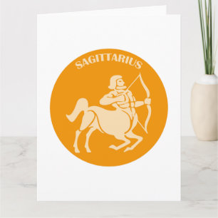 Sagittarius, Zodiac Sign, Horoscope, Astrology Card