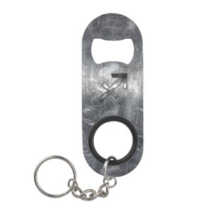 Sagittarius Zodiac Sign in Silver Steel look