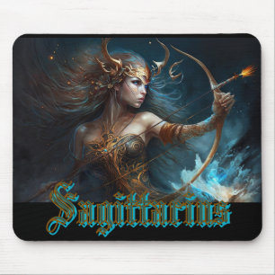 Sagittarius Zodiac Sign Mouse Mat