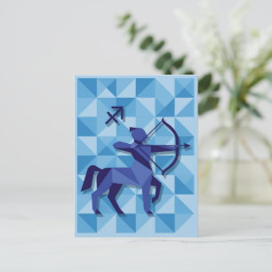 Sagittarius Zodiac Sign Postcard