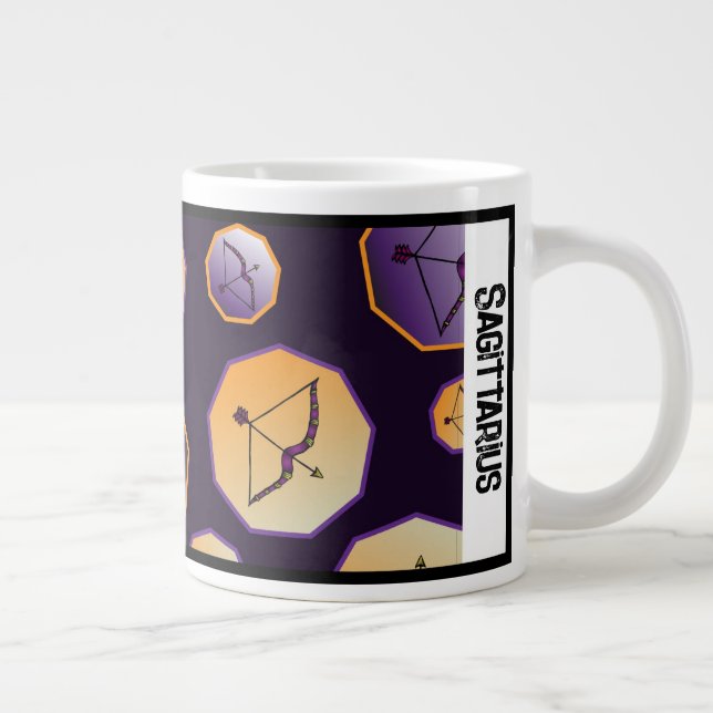 Sagittarius Zodiac Specialty Mug (Right)