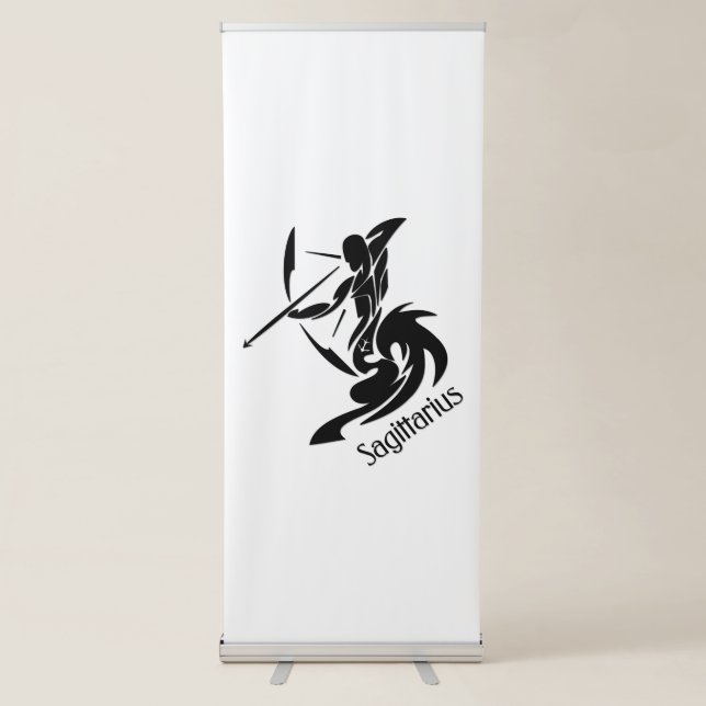 Sagittarius Zodiac Symbol and Sign (Front)