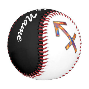 Sagittarius Zodiac Symbol Element by K Yoncich Baseball