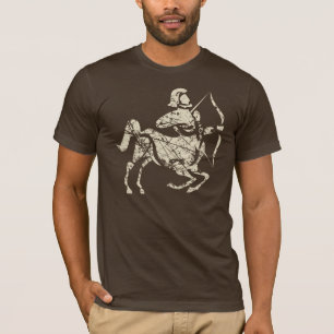 Sagittarius Zodiac Symbol Grunge Nov22 December 21 T-Shirt