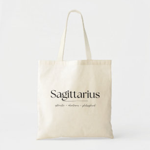 Sagittarius Zodiac Tote Bag