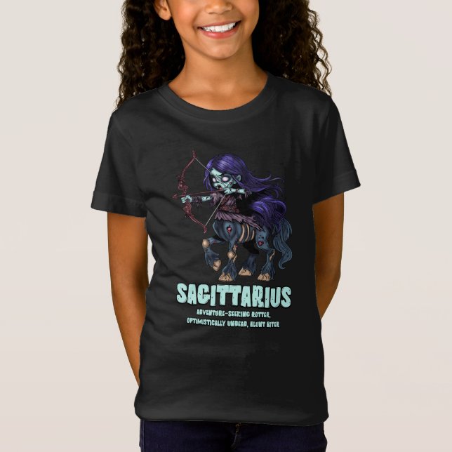 Sagittarius Zombie T-Shirt (Front)