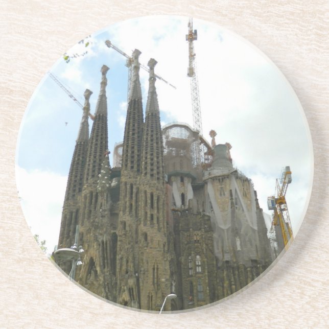 Sagrada Familia, Barcelona Coaster (Front)