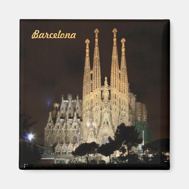 Sagrada Familia, Barcelona Magnet (Front)