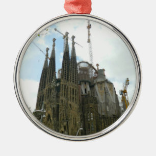 Sagrada Familia, Barcelona Metal Tree Decoration