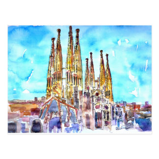 Barcelona Postcards | Zazzle.co.uk