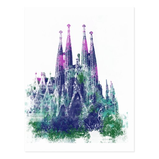 Sagrada Familia Barcelona Postcard | Zazzle