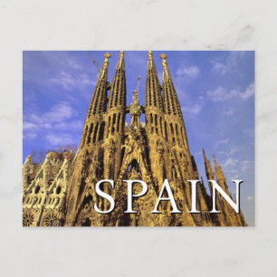 Sagrada Familia   Barcelona, Spain   Birthday Postcard