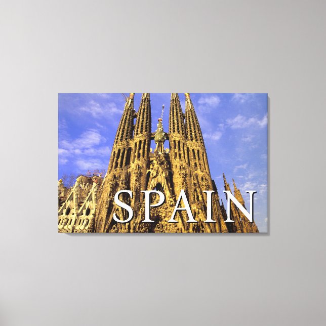 Sagrada Familia | Barcelona, Spain Canvas Print (Front)