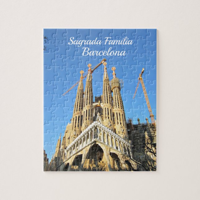 Sagrada Familia, Barcelona, Spain Jigsaw Puzzle (Vertical)