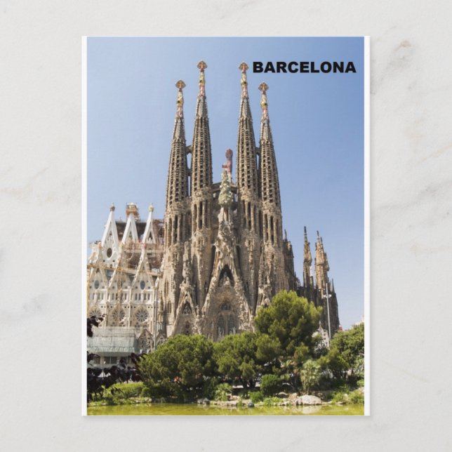 SAGRADA FAMILIA BARCELONA SPAIN (St.K) Postcard (Front)