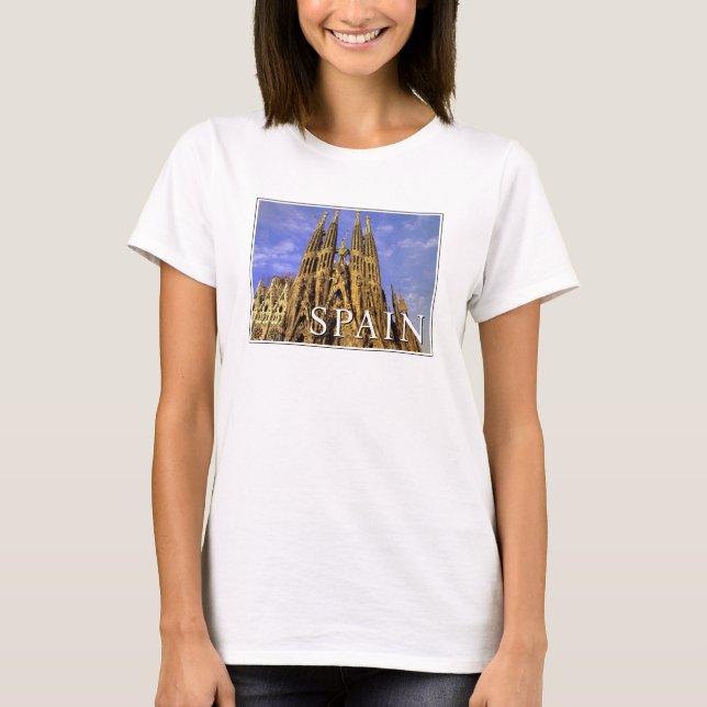 Sagrada Familia | Barcelona, Spain T-Shirt (Front)