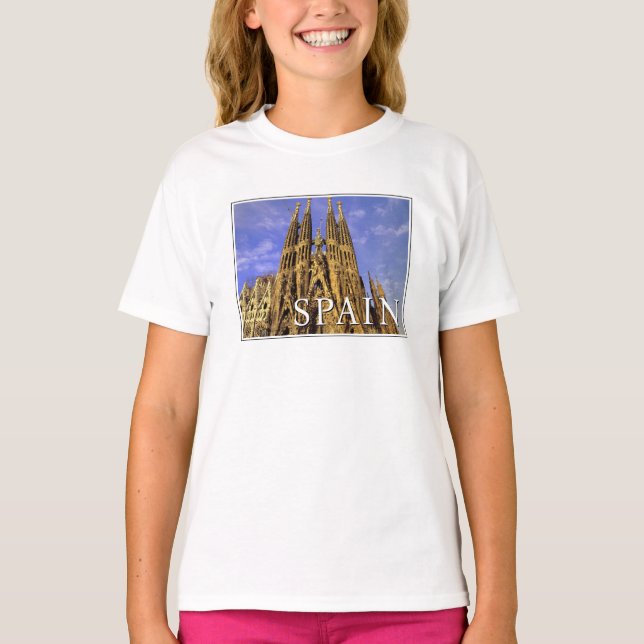 Sagrada Familia | Barcelona, Spain T-Shirt (Front)