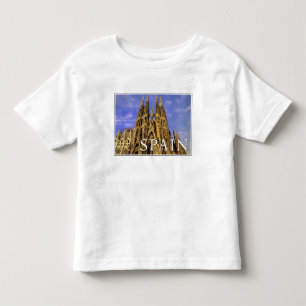 Sagrada Familia Barcelona, Spain Toddler T-Shirt