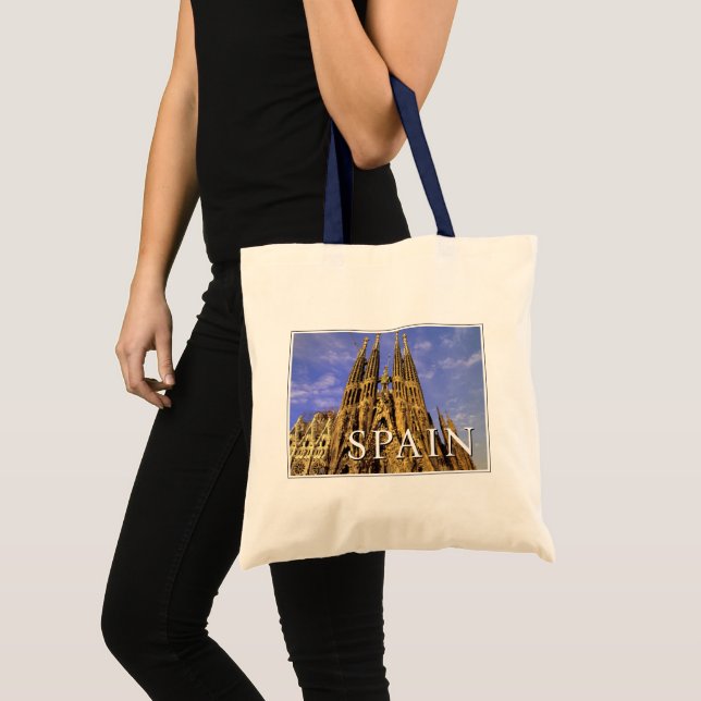 Sagrada Familia | Barcelona, Spain Tote Bag (Front (Product))