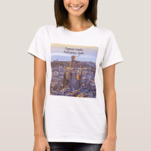 Sagrada Familia Catholic Church, Barcelona, Spain T-Shirt